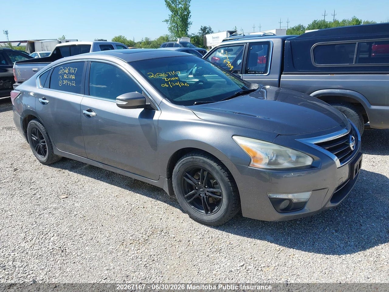 1N4AL3AP6FN394422 · 2015 NISSAN ALTIMA 2.5 SL