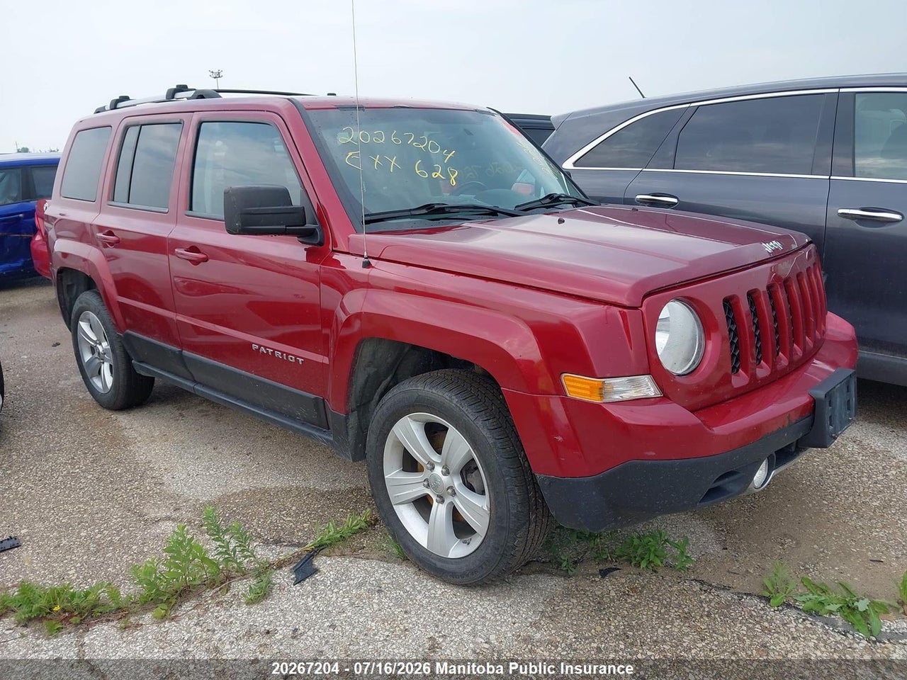 1C4NJRCB5CD595476 · 2012 JEEP PATRIOT LIMITED