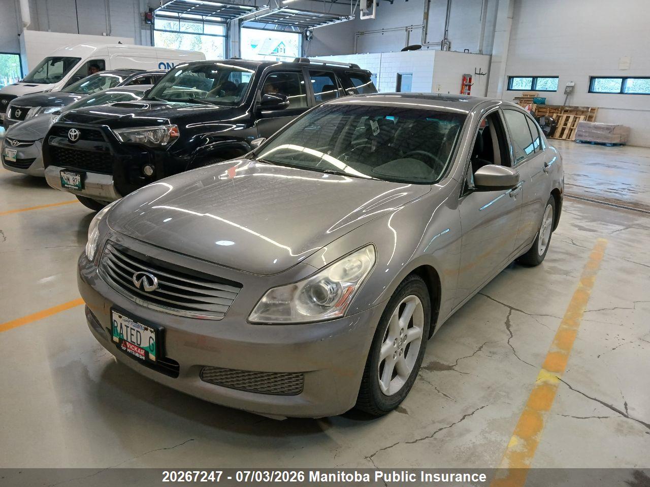 JNKCV61FX9M356867 · 2009 INFINITI G37X