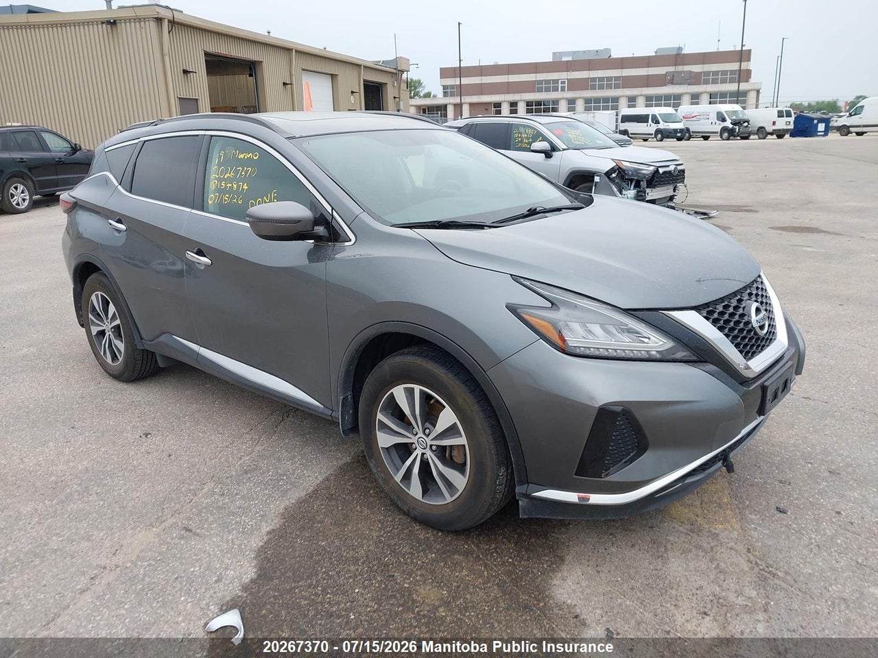 5N1AZ2MS2KN154874 · 2019 NISSAN MURANO SV