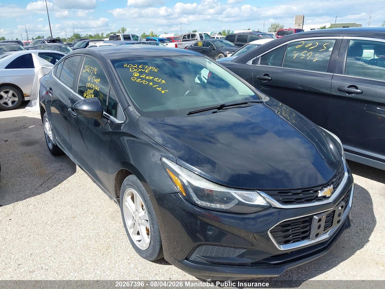 1G1BE5SM3G7268834 · 2016 CHEVROLET CRUZE LT TURBO