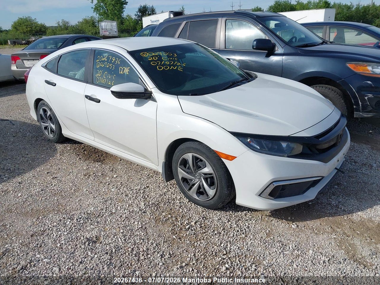 2HGFC2E56LH029053 · 2020 HONDA CIVIC LX