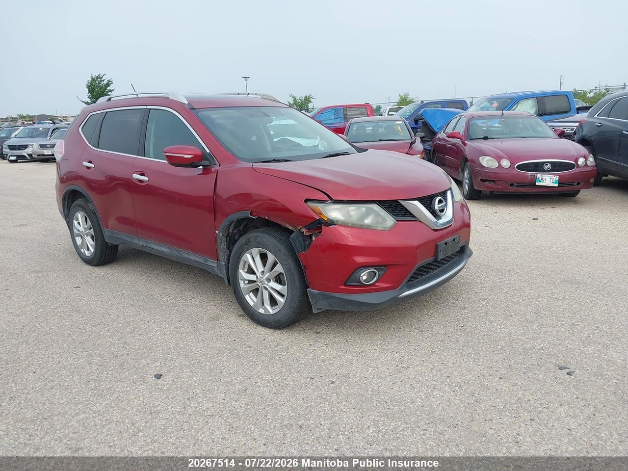 5N1AT2MV7FC845105 · 2015 NISSAN ROGUE S