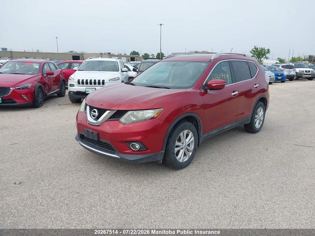 5N1AT2MV7FC845105 · 2015 NISSAN ROGUE S · 2/16