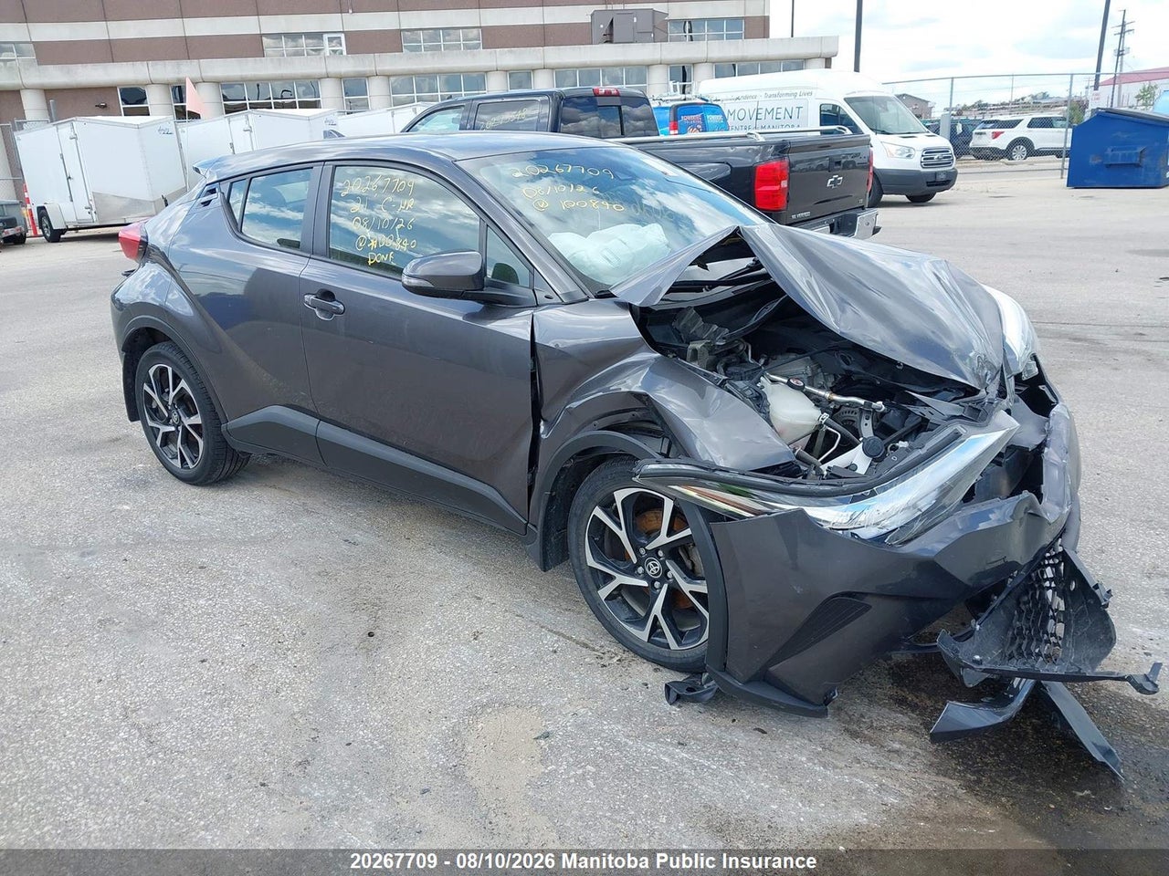 JTNKHMBX7M1100840 · 2021 TOYOTA C-HR XLE PREMIUM