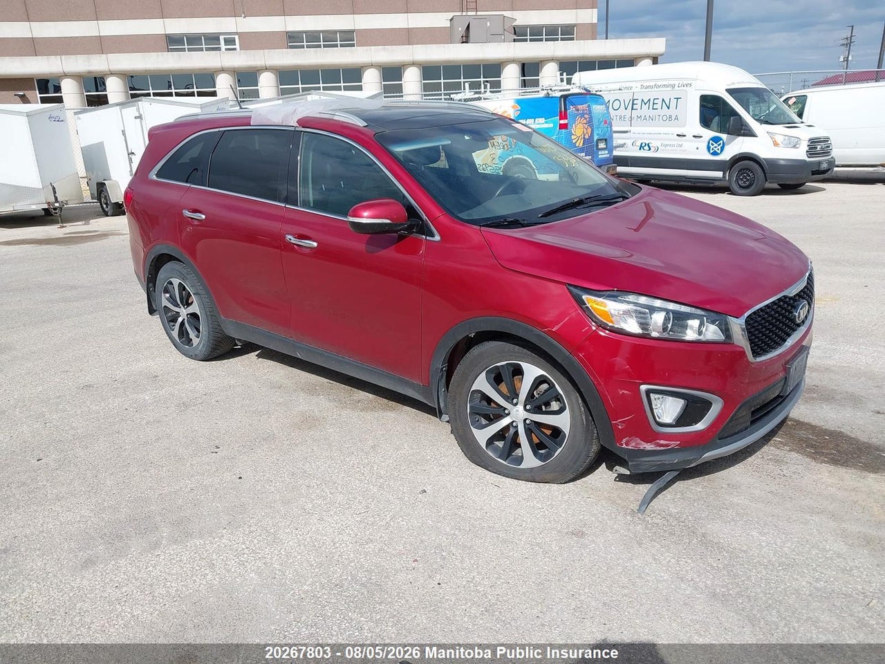 5XYPHDA5XGG055925 · 2016 KIA SORENTO EX V6