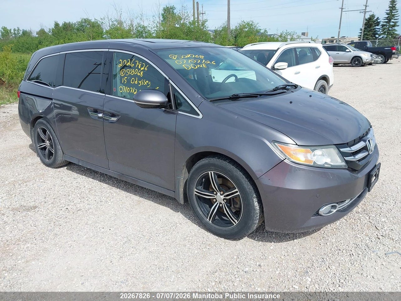 5FNRL5H94FB503068 · 2015 HONDA ODYSSEY TOURING