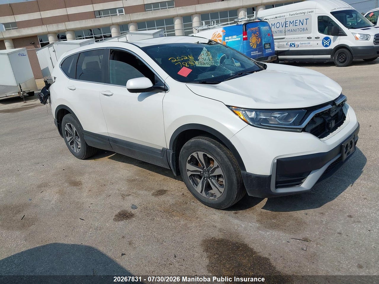 2HKRW2H2XMH204689 · 2021 HONDA CR-V LX