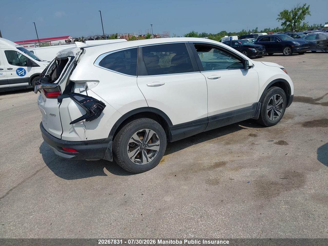 2HKRW2H2XMH204689 · 2021 HONDA CR-V LX · 4/16