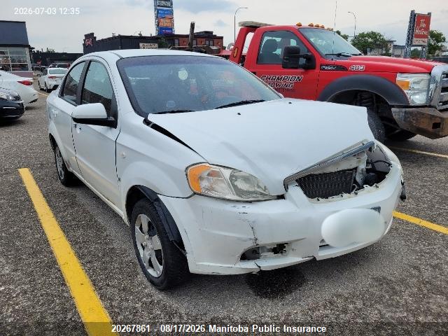 2007 CHEVROLET AVEO LT