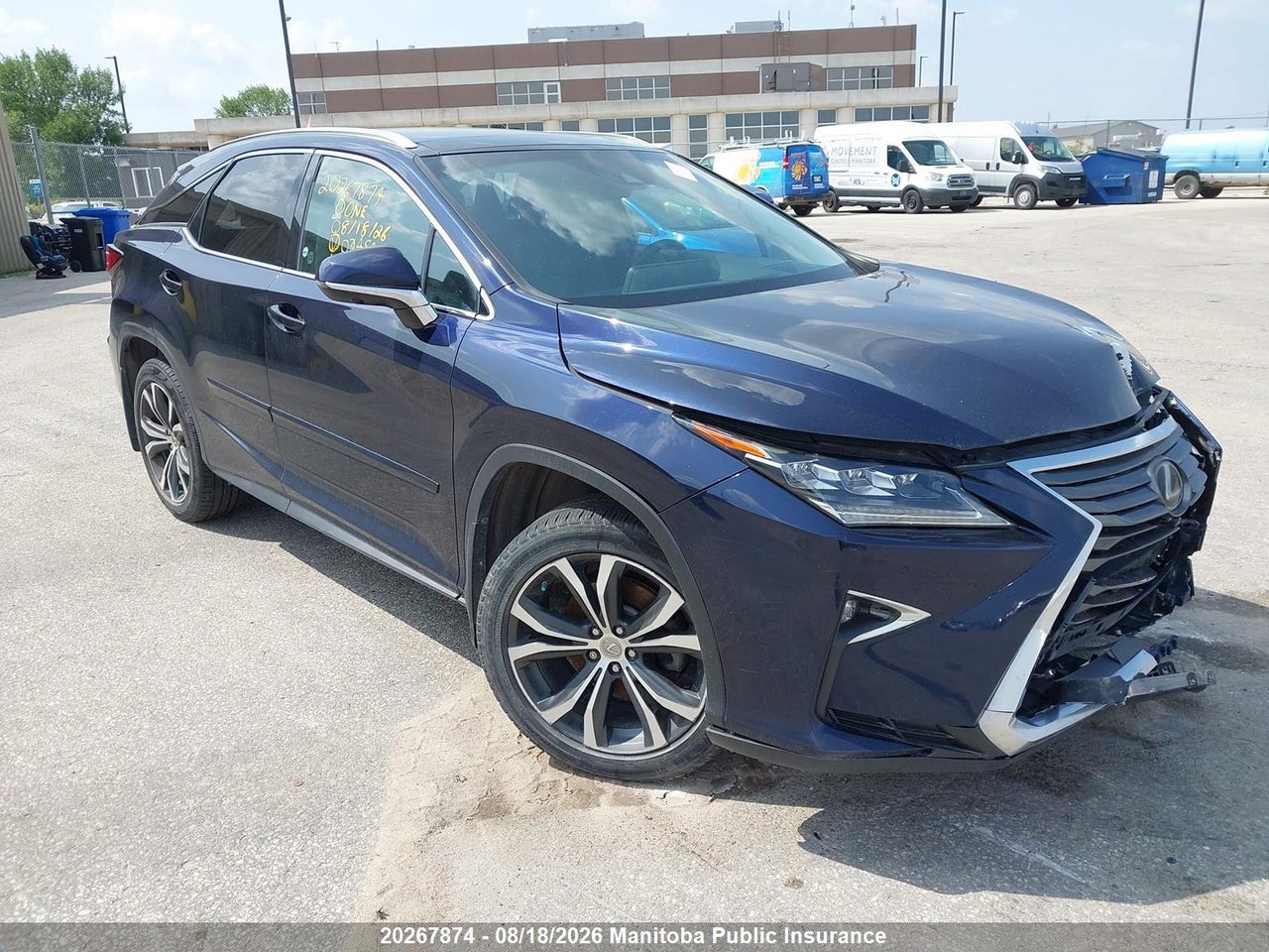 2T2BZMCA8GC031454 · 2016 LEXUS RX350