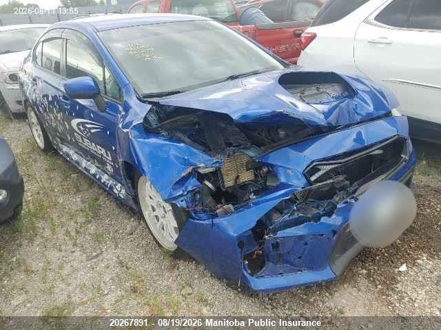 JF1VA1A69K9801249 · 2019 SUBARU WRX
