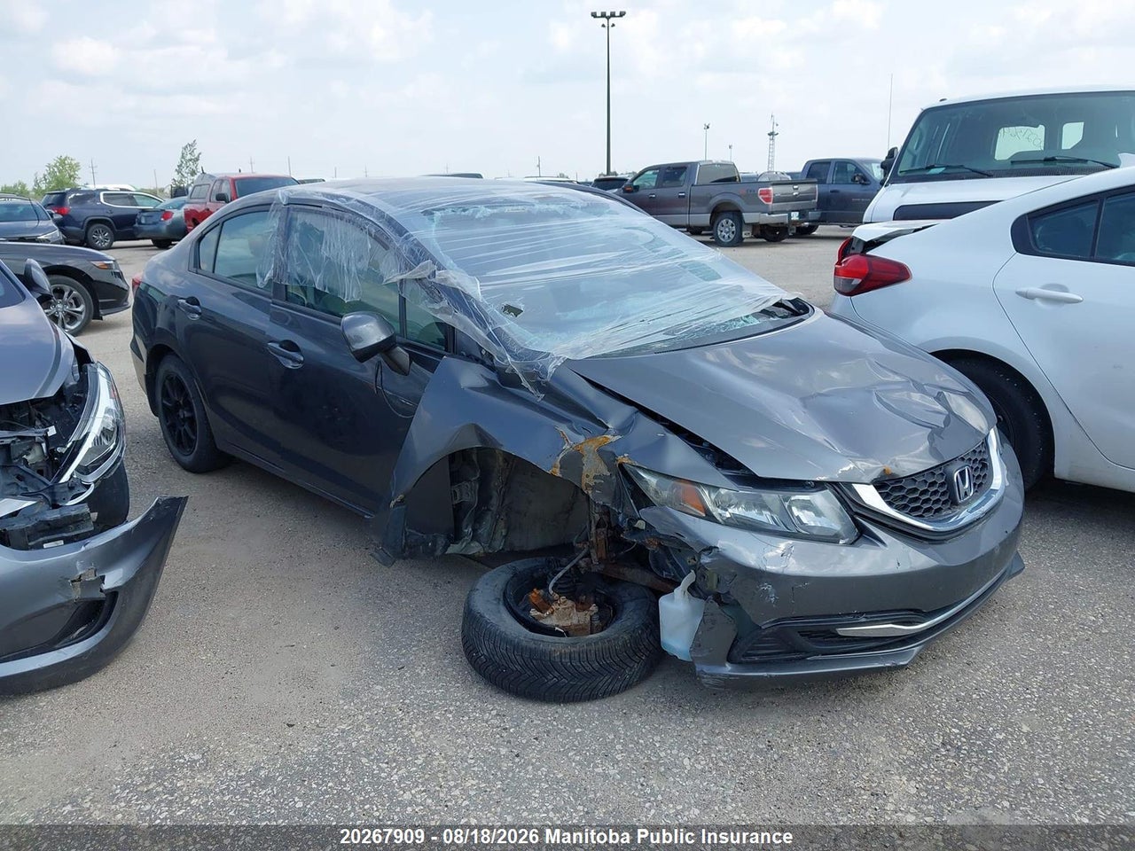 2HGFB2F43DH037296 · 2013 HONDA CIVIC LX · 6/24