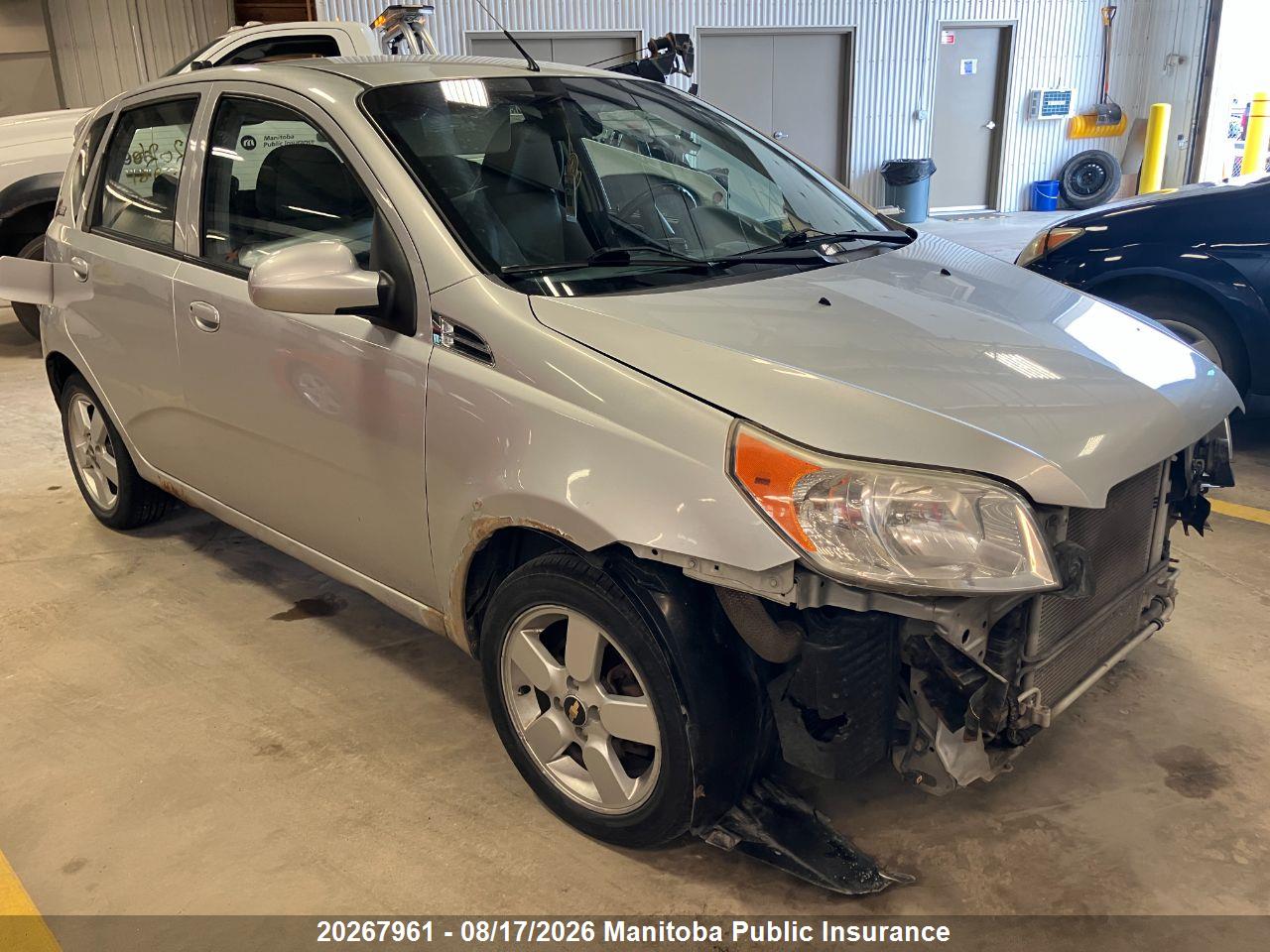 3G1TB6DG2BL110385 · 2011 CHEVROLET AVEO LS