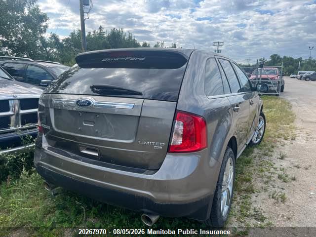2FMDK4KC4DBB39297 · 2013 FORD EDGE LIMITED · 4/11