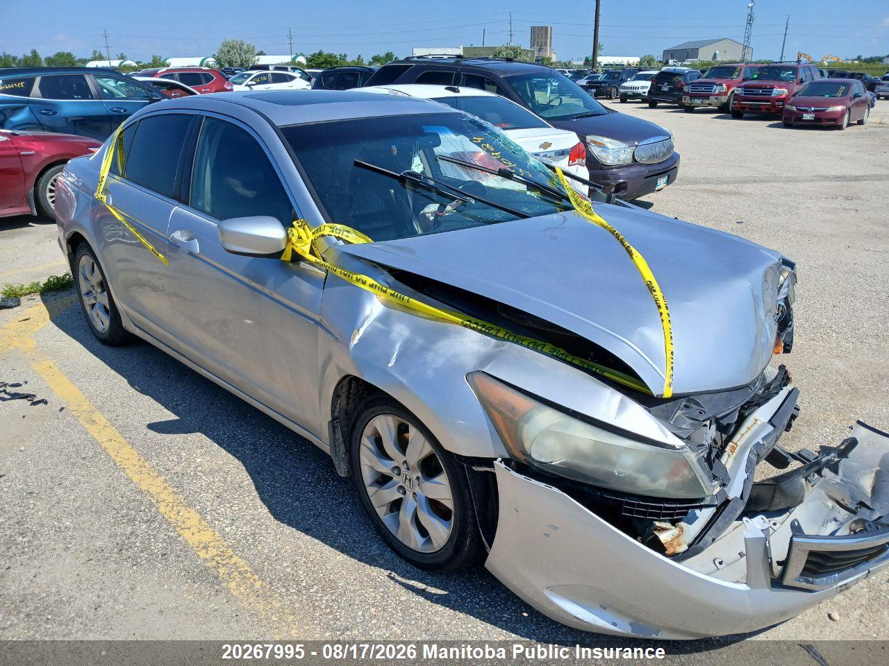 1HGCP26838A804284 · 2008 HONDA ACCORD EX-L