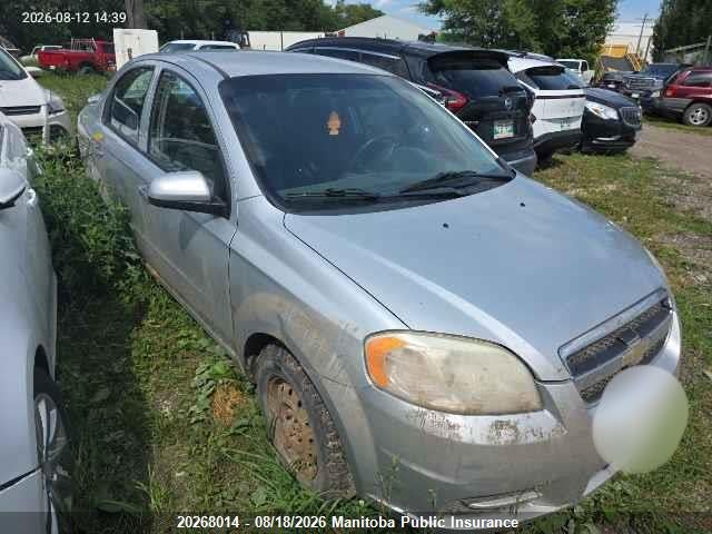 3G1TB5DE7AL106260 · 2010 CHEVROLET AVEO LS
