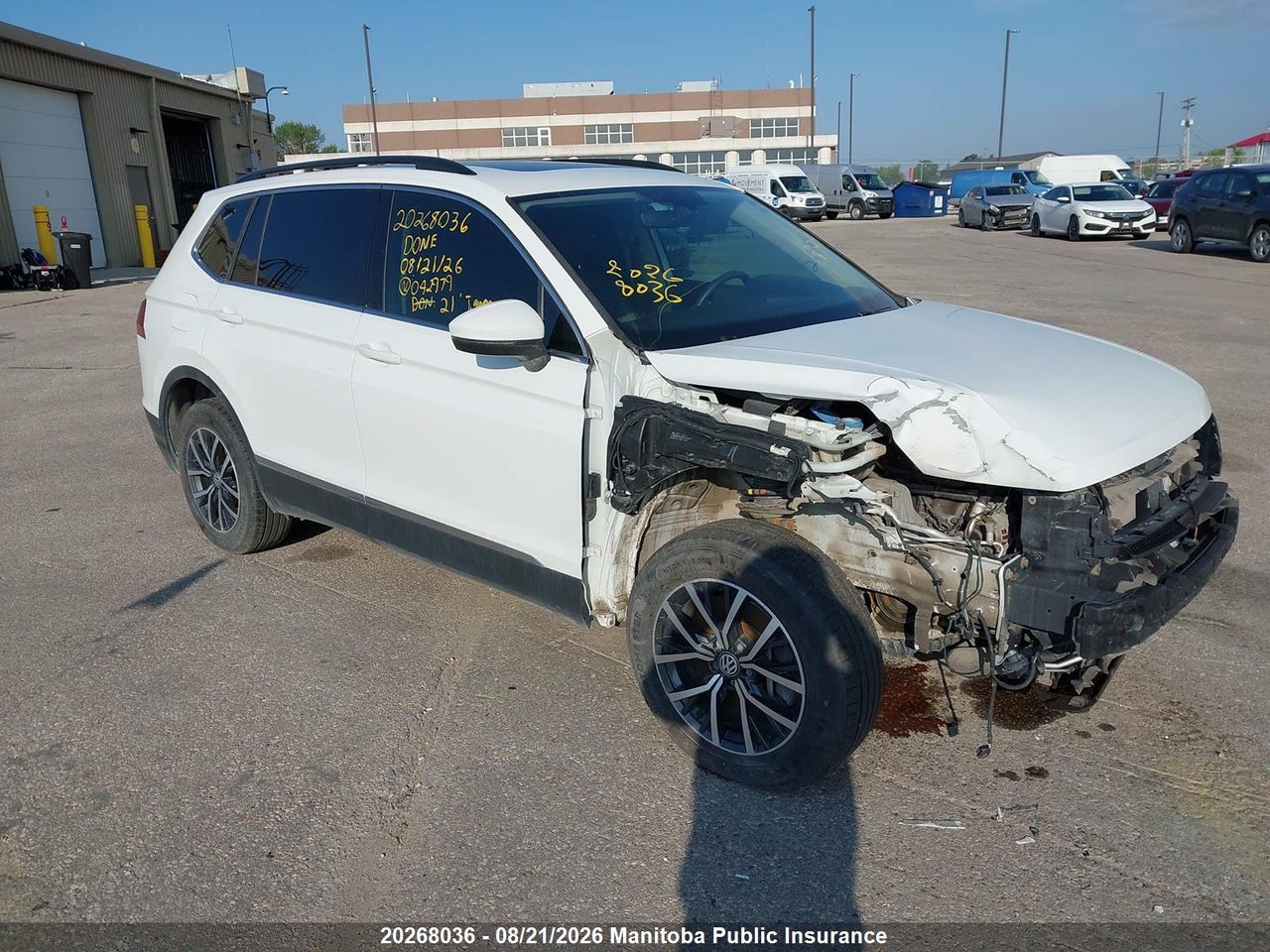 3VV2B7AX3MM042979 · 2021 VOLKSWAGEN TIGUAN UNITED 2.0 TSI