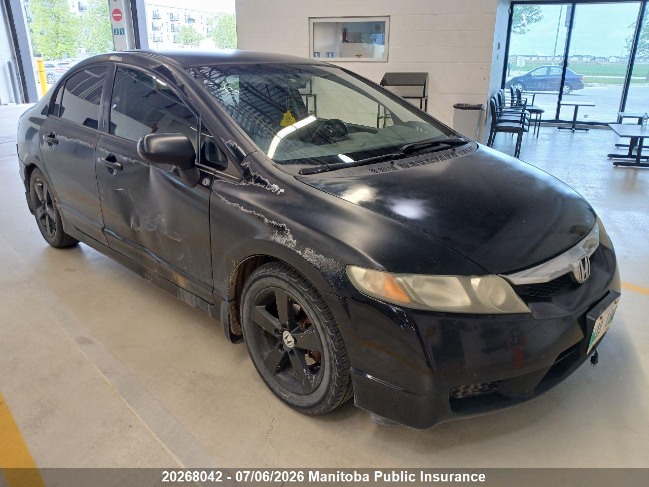 2HGFA1F44AH019804 · 2010 HONDA CIVIC DX