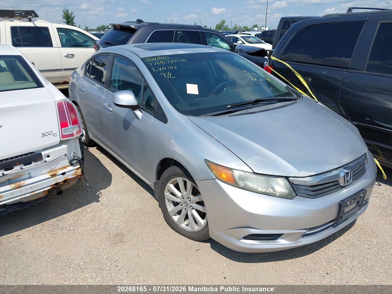 2012 HONDA CIVIC EX-L