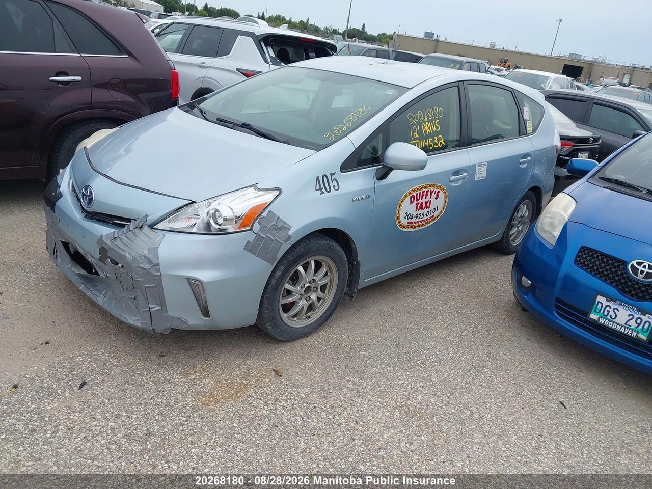 JTDZN3EU8C3114532 · 2012 TOYOTA PRIUS V · 2/17
