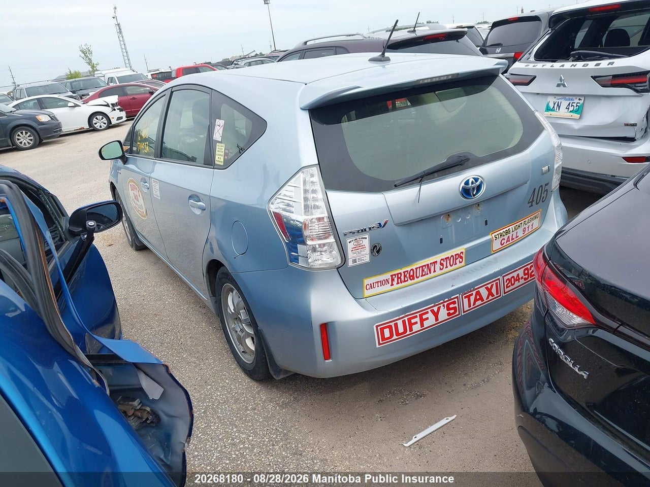 JTDZN3EU8C3114532 · 2012 TOYOTA PRIUS V · 3/17