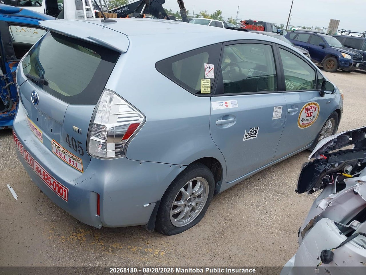 JTDZN3EU8C3114532 · 2012 TOYOTA PRIUS V · 4/17