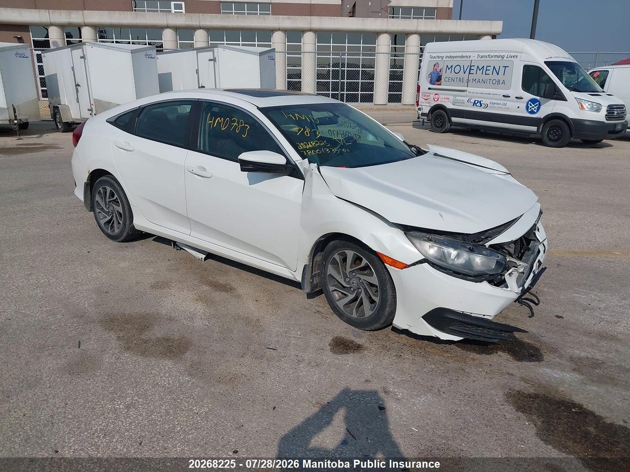 2HGFC2F7XGH026470 · 2016 HONDA CIVIC EX