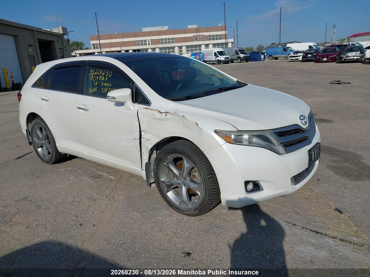 4T3BK3BB7EU097123 · 2014 TOYOTA VENZA V6
