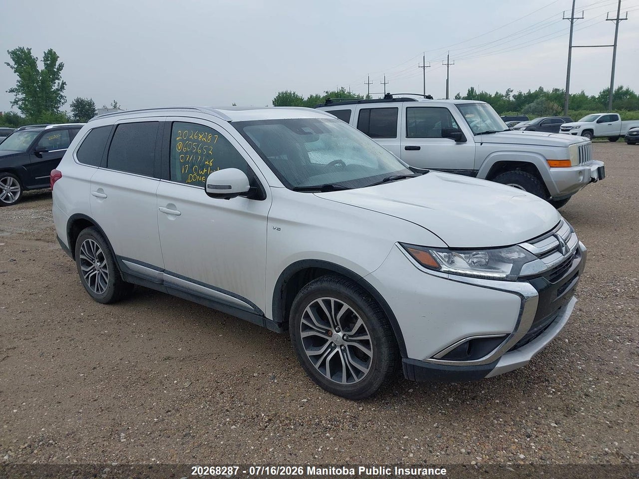 JA4JZ4AX0HZ605652 · 2017 MITSUBISHI OUTLANDER GT