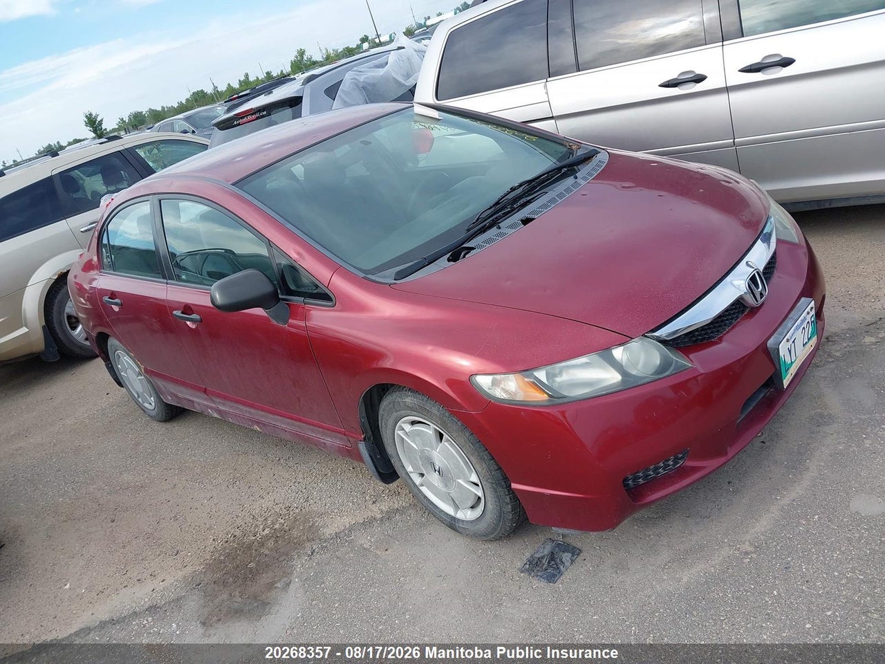 2HGFA16419H002616 · 2009 HONDA CIVIC DX-G