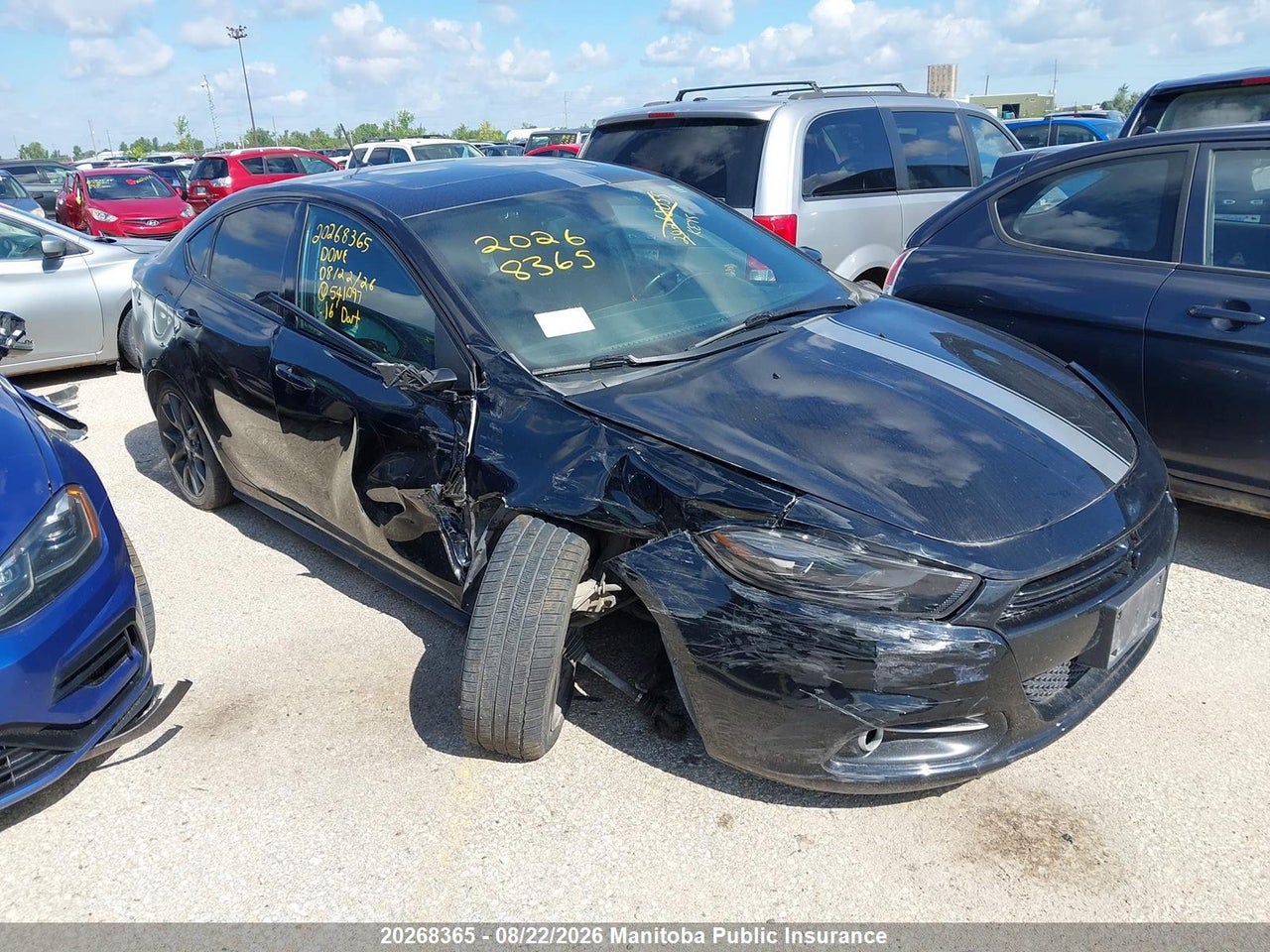2016 DODGE DART SXT