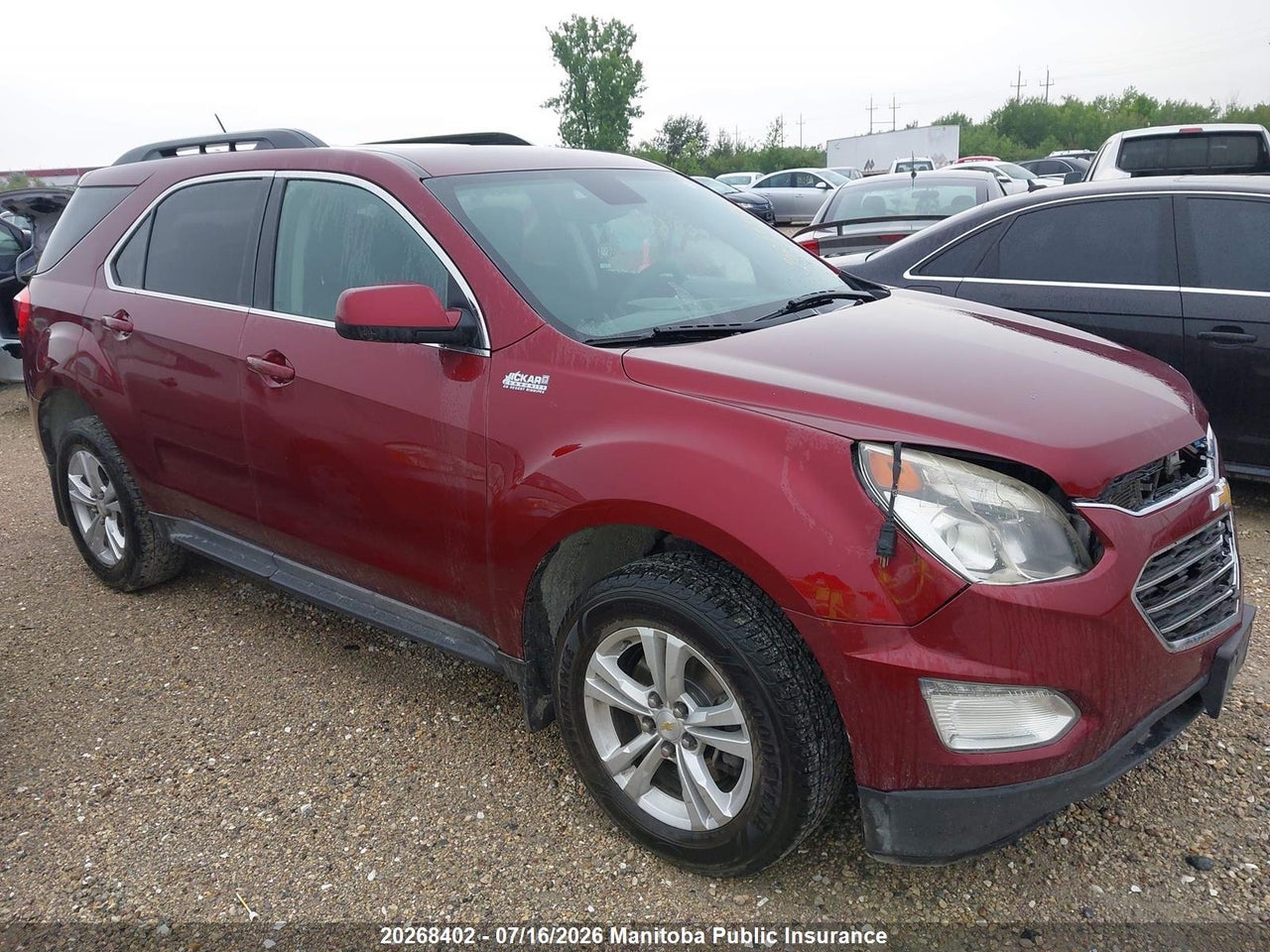 2GNALCEK6H1608197 · 2017 CHEVROLET EQUINOX LT