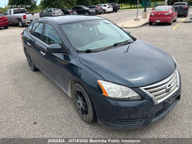 3N1AB7AP1FL642812 · 2015 NISSAN SENTRA 1.8 SV