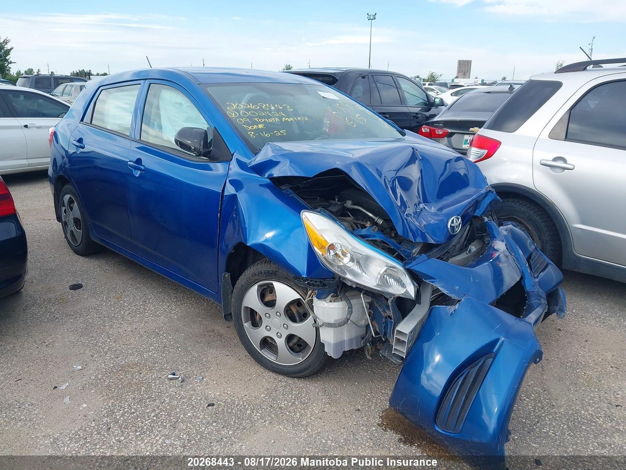 2T1KU40E19C002424 · 2009 TOYOTA MATRIX