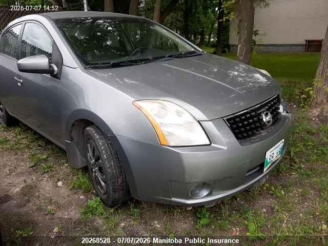 3N1AB61E58L757974 · 2008 NISSAN SENTRA 2.0