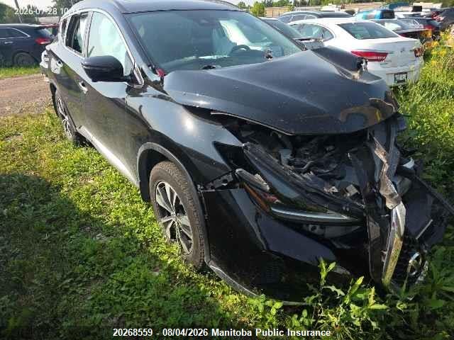5N1AZ2BS1LN121045 · 2020 NISSAN MURANO SV