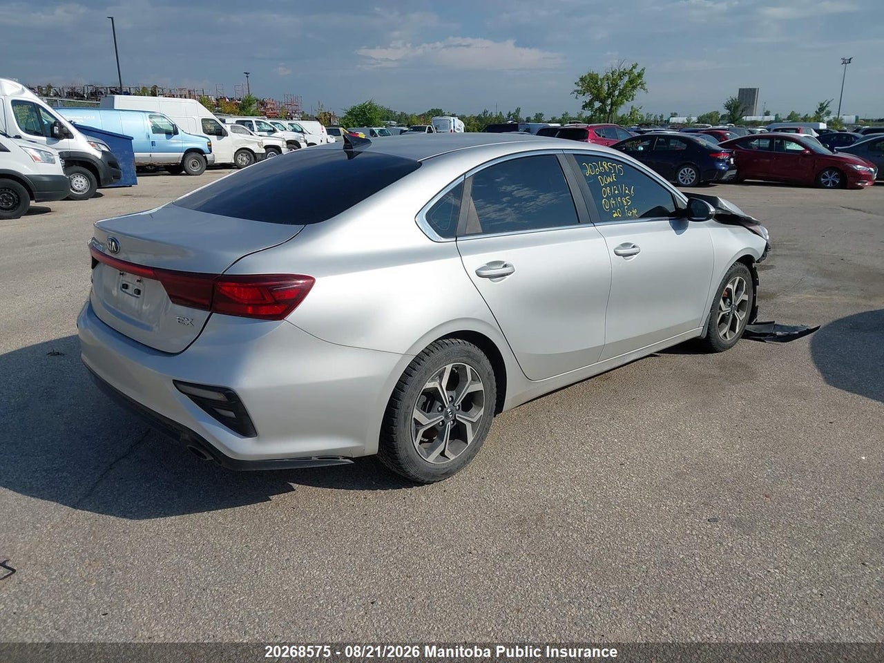 3KPF54AD5LE141985 · 2020 KIA FORTE EX · 4/24