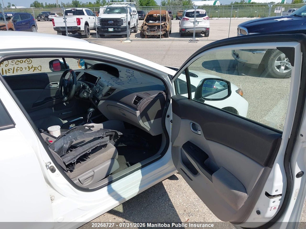 2HGFB2F44CH053683 · 2012 HONDA CIVIC LX · 5/24