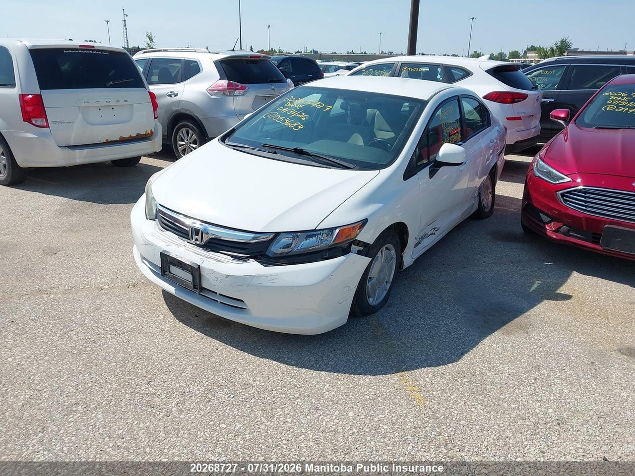2HGFB2F44CH053683 · 2012 HONDA CIVIC LX · 2/24