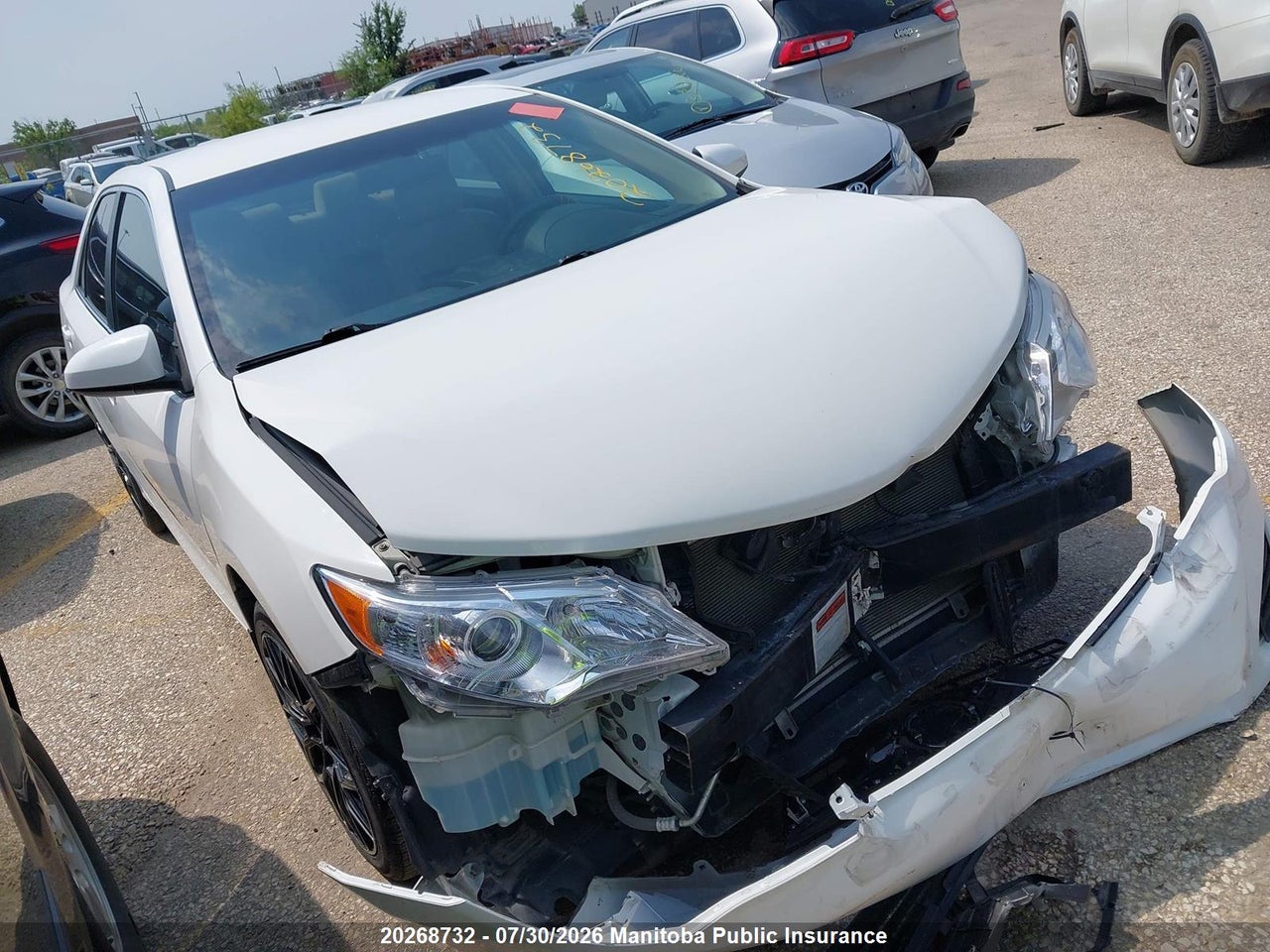 4T1BF1FK0CU517023 · 2012 TOYOTA CAMRY LE