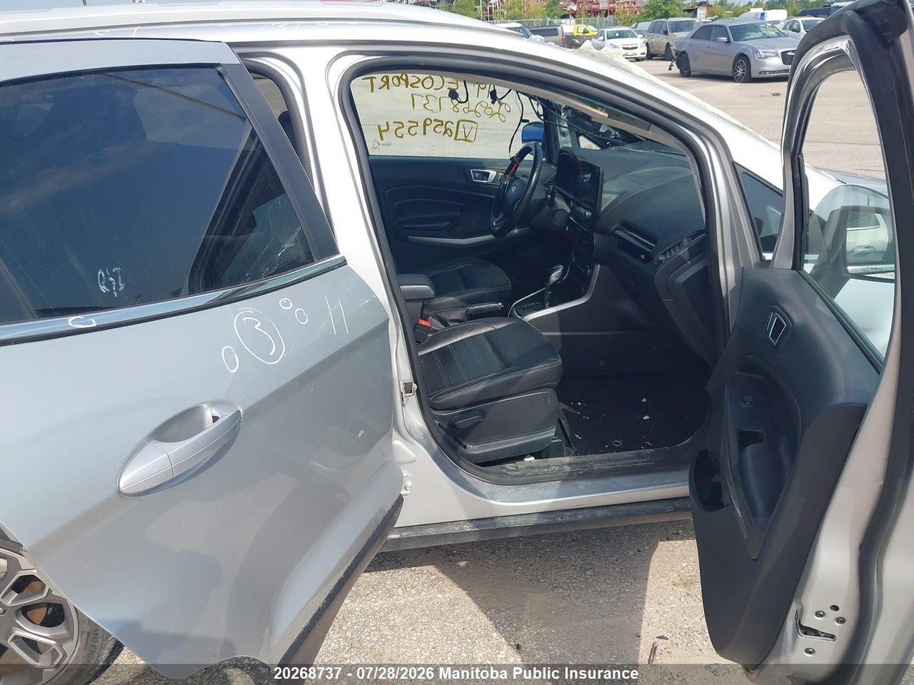MAJ6S3KL3KC259554 · 2019 FORD ECOSPORT TITANIUM · 5/17