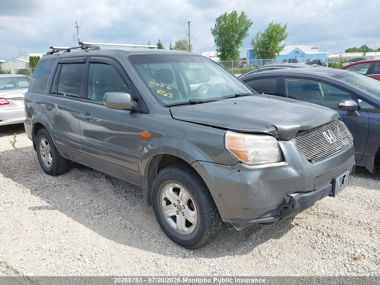 5FNYF18138B501952 · 2008 HONDA PILOT LX