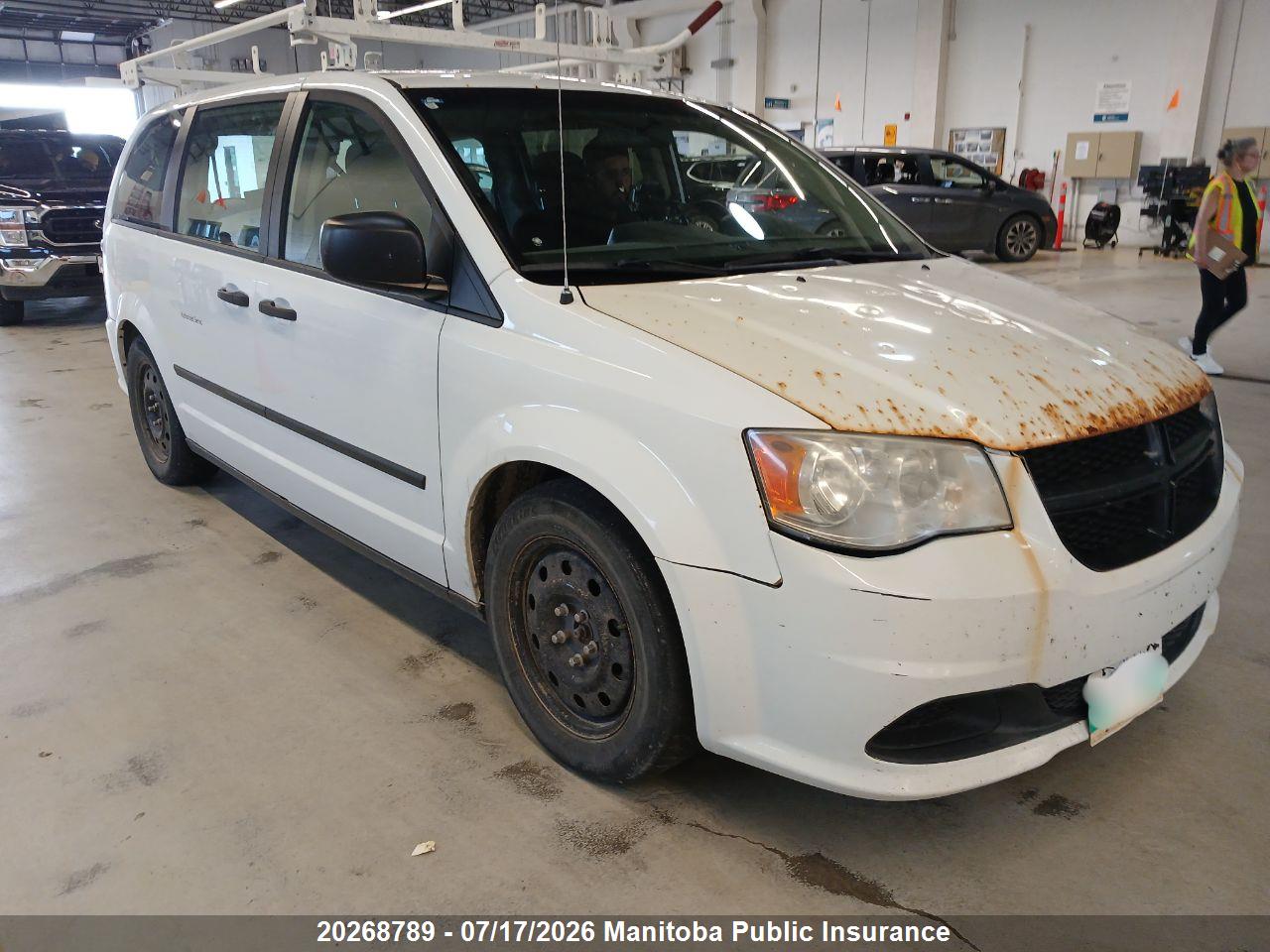 2C4RDGBG9ER287706 · 2014 DODGE GRAND CARAVAN SE