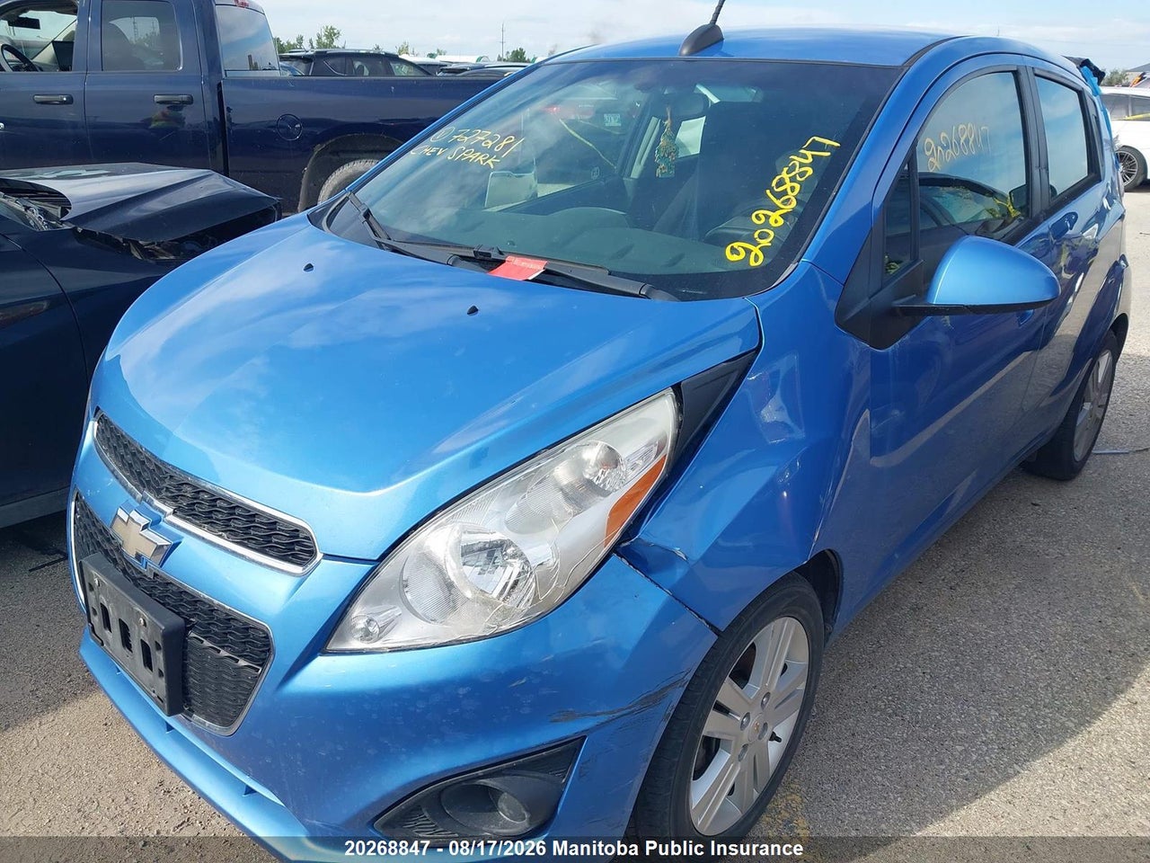 KL8CB6S9XFC727281 · 2015 CHEVROLET SPARK LS · 6/17