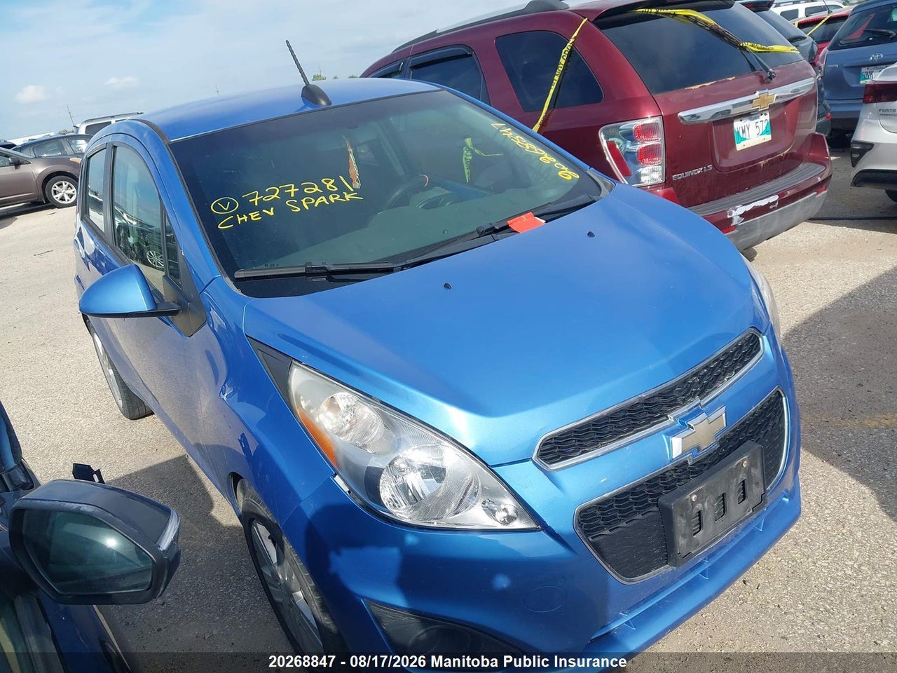 KL8CB6S9XFC727281 · 2015 CHEVROLET SPARK LS