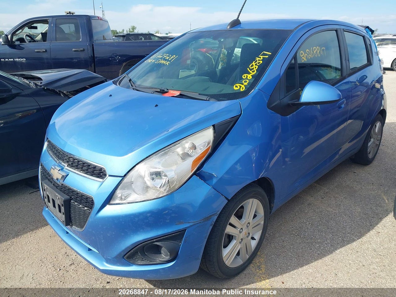 KL8CB6S9XFC727281 · 2015 CHEVROLET SPARK LS · 2/17