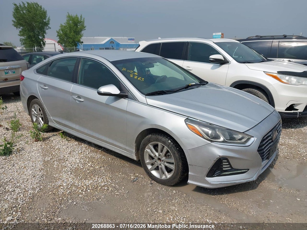 5NPE24AF8JH650693 · 2018 HYUNDAI SONATA GL