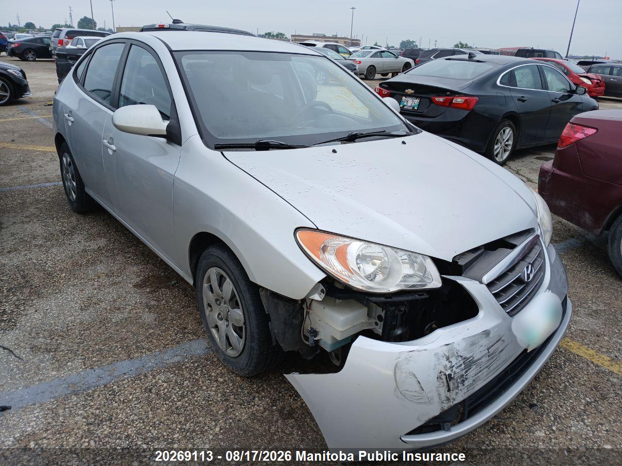 KMHDU45D39U702680 · 2009 HYUNDAI ELANTRA GLS