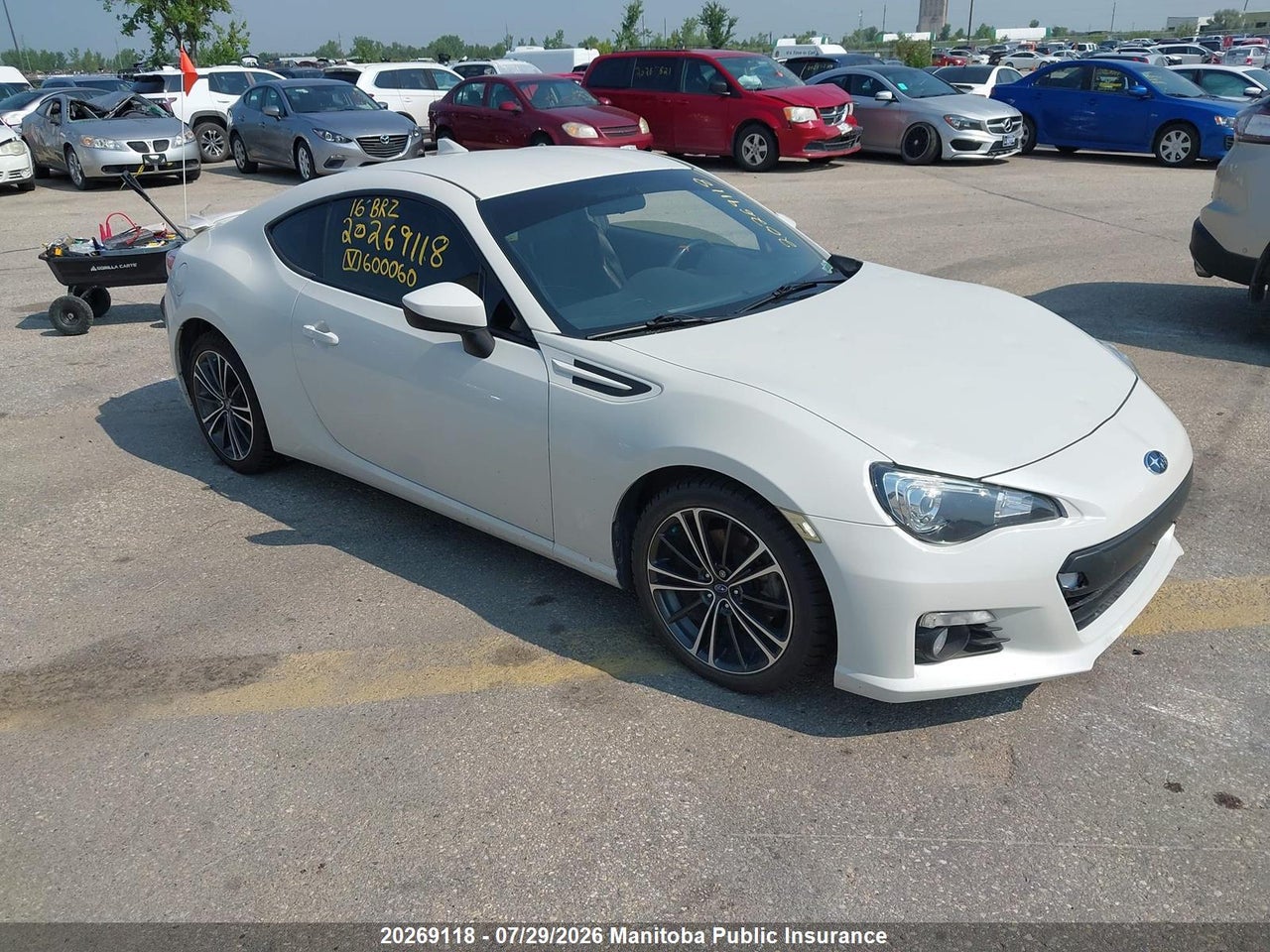 JF1ZCAC18G9600060 · 2016 SUBARU BRZ